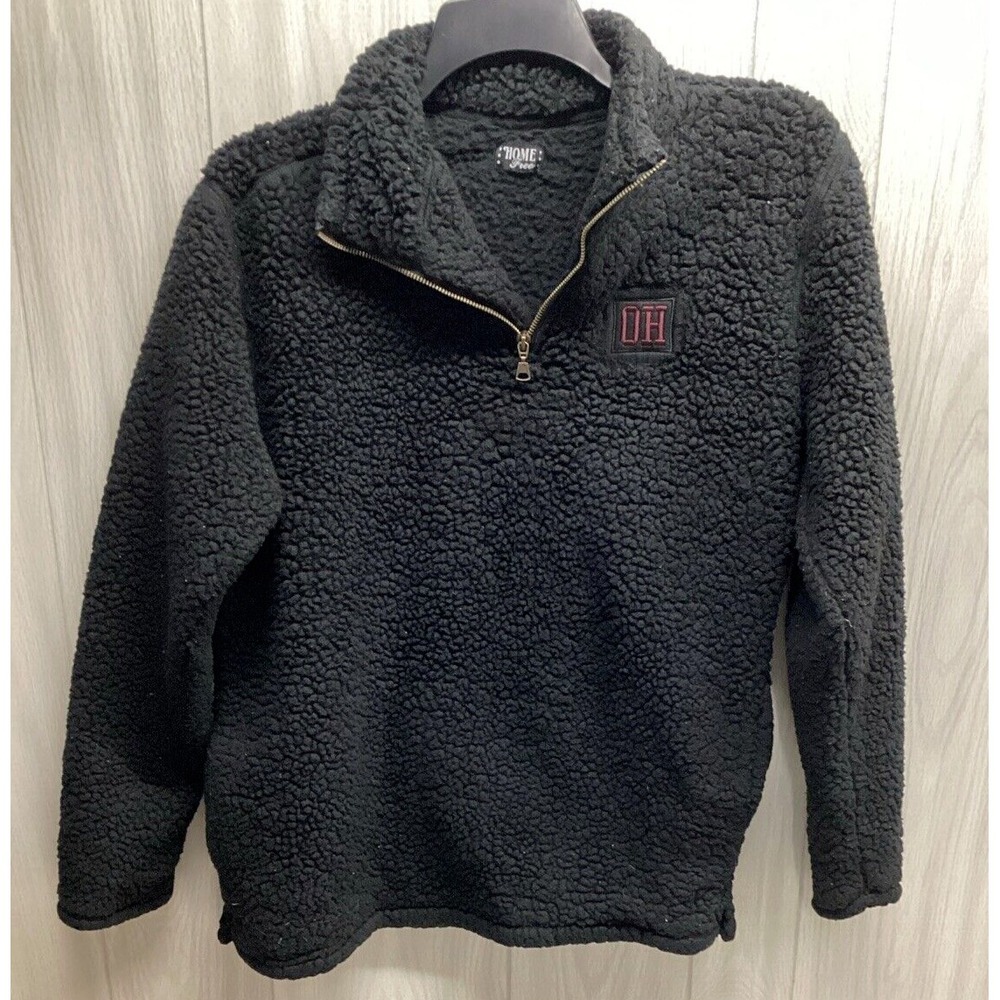 HOME FREE Women's (Size 20x30") Sherpa Long Sleeve Collared 1/4 Zip Sweatshirt